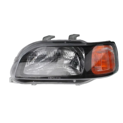 Imagem de VAN WEZEL 2529961 Farol Principal esquerda H4 transparente para circulação pela direita sem motor de regulação do alcance dos faróis P43t