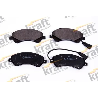 Imagem de KRAFT 6002307 Jogo de pastilhas para travão disco Eixo dianteiro incl. contacto aviso desgaste AUDI: A3 Sportback, FORD: Transit Mk6 Van