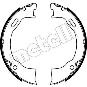 Imagem de METELLI 53 0146 Maxilas de Travão Mão JEEP: Grand Cherokee I