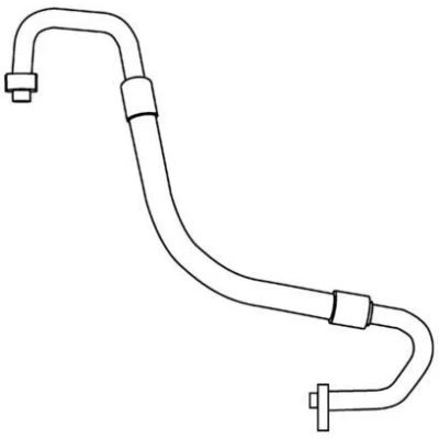 Imagem de MAHLE ORIGINAL AP 88 000P Conduta de alta/baixa pressão, ar condicionado FORD: Focus 2 Kombi