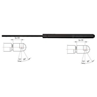 Imagem de METZGER 2110344 Amortecedor da mala 810 603 FIAT: Stilo Multi Wagon
