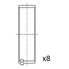 Imagem de FAI AutoParts BB2082 STD Capas de Biela HYUNDAI: SANTA FE I, ACCENT 2, 2