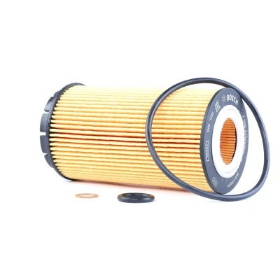 Imagem de BOSCH F 026 407 069 Filtro de óleo com juntas Cartucho filtrante HYUNDAI: Tucson, Trajet, Santa Fe I, CHRYSLER: VOYAGER 4, KIA: Cerato Hatchback