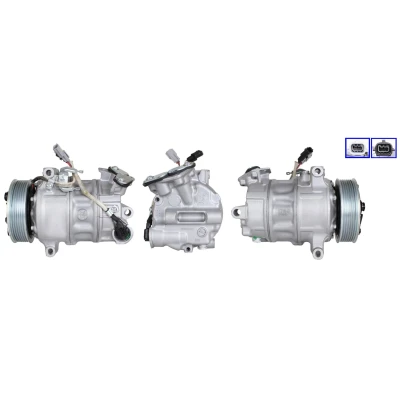 Imagem de LUCAS ACP01165 Compressor PAG 46 YF R 134a, 1234yf