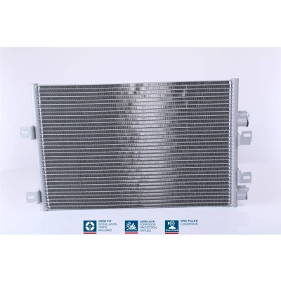 Imagem de NISSENS 94745 Condensador sem secador Alumínio 540 R 134a RENAULT: Kangoo I Express