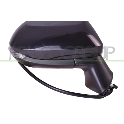 Imagem de Espelho retrovisor Prasco TY0967317 à direita com subcapa elétrico convexo, sem cor