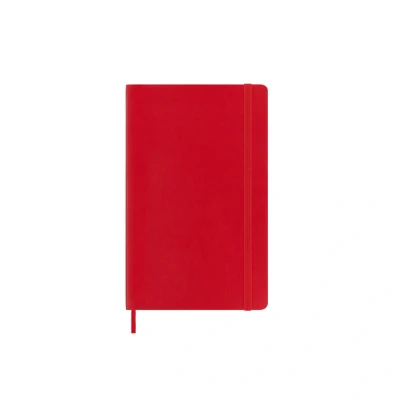 Imagem de Moleskine Caderno Large Pautado Capa Mole Vermelho escarlate