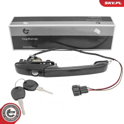 Imagem de ESEN SKV Puxadores de Porta traseira esquerda com canhão fechadura, chave 97SKV168 VOLKSWAGEN: Passat B3/B4 Variant, Sedan