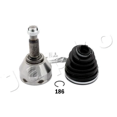 Imagem de JAPKO 62186 Ponteira de Transmissão do lado da roda NISSAN: Qashqai / Qashqai+2 I