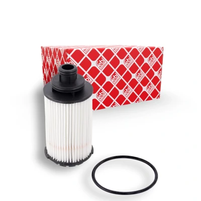 Imagem de FEBI BILSTEIN 105788 Filtro de óleo com retentor Cartucho filtrante OPEL: Insignia A Sports Tourer, Zafira C Sedan