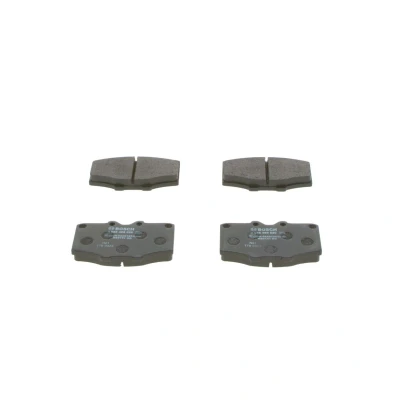 Imagem de BOSCH 0 986 468 520 Jogo de pastilhas para travão disco Baixo teor metálico TOYOTA: Land Cruiser Prado 70 SUV, HILUX 6 Pick up, 4 up
