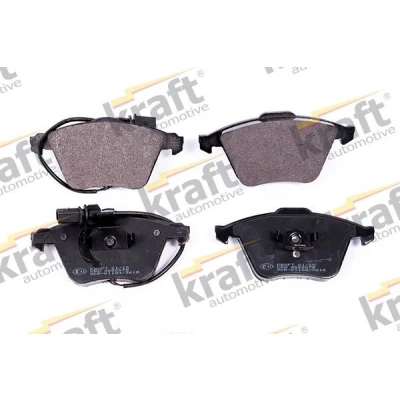 Imagem de KRAFT 6000078 Jogo de pastilhas para travão disco Eixo dianteiro incl. contacto aviso desgaste AUDI: A4 B6 Avant, Sedan, B7 Avant