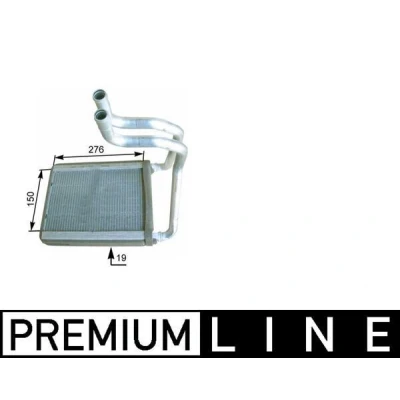 Imagem de MAHLE ORIGINAL AH 175 000P Radiador Quente