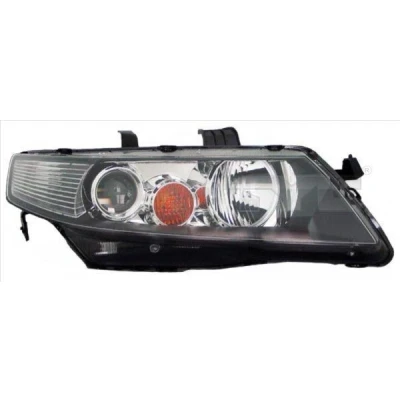 Imagem de TYC 20 0447 05 2 Farol Principal à direita H1/H1 amarelo com porta lâmpadas, sem motor elétrico HONDA: Accord 7 Limousine, Tourer