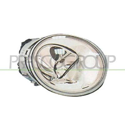 Imagem de PRASCO VG4204904 Farol Principal esquerda H1/H1 sem motor de regulação do alcance dos faróis VOLKSWAGEN: New Beetle Hatchback, Cabrio