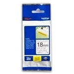 Imagem de Fita de Etiqueta Laminada Brother TZ 1,8 cm 8 m Adesivo Forte para Superfícies Rugosas