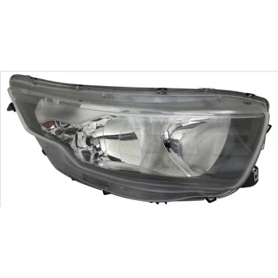Imagem de TYC 20 15133 05 2 Farol Principal à direita H7/H1, W21W com luz de circulação diurna para pela motor elétrico