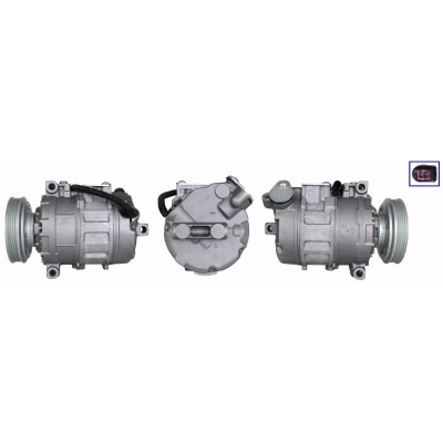 Imagem de LUCAS ACP01302 Compressor PAG 46 R 134a com juntas AUDI: A4 B6 Avant, Sedan
