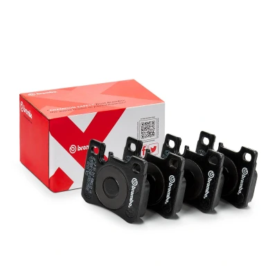 Imagem de BREMBO P 50 012 Jogo de pastilhas para travão disco preparado indicador aviso desgaste sem acessórios MERCEDES BENZ: Classe C Sedan, 190