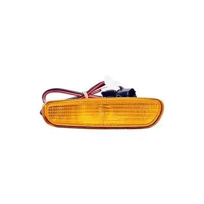 Imagem de VAN WEZEL 5940917 Intermitente amarelo à frente, lado esquerdo, traseira direita, instalação lateral, Pára choques com luz de marcação lateral