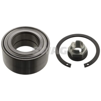 Imagem de SWAG 28 10 3156 Kit de Rolamento roda eixo traseiro esquerdo, direito com porca freio 77 esferas oblíquo