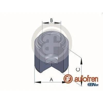 Imagem de AUTOFREN SEINSA D025118 Êmbolo, pinça do travão 34 Eixo dianteiro TOYOTA: Land Cruiser Prado 70 SUV