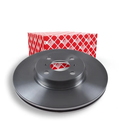 Imagem de FEBI BILSTEIN 108645 Disco de travão Eixo dianteiro 275 22 4 100 interior ventilado revestido TOYOTA: Yaris II Hatchback, III Hatchback