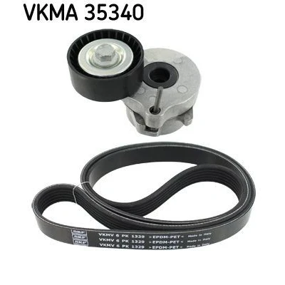 Imagem de SKF VKMA 35340 Jogo de correias trapezoidais estriadas OPEL: Corsa D Hatchback