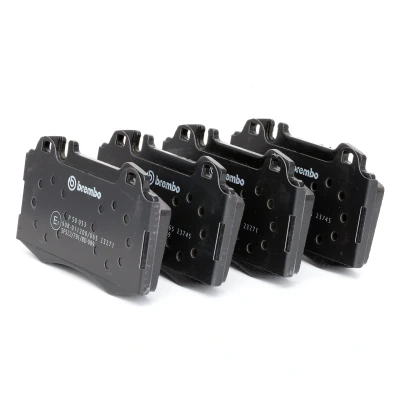 Imagem de BREMBO P 50 053 Jogo de pastilhas para travão disco preparado indicador aviso desgaste sem acessórios MERCEDES BENZ: Classe E T modell