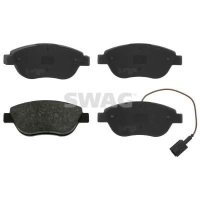 Imagem de SWAG 70 91 6554 Jogo de pastilhas para travão disco Eixo dianteiro incl. contacto aviso desgaste FIAT: BRAVO 2, Grande Punto Hatchback
