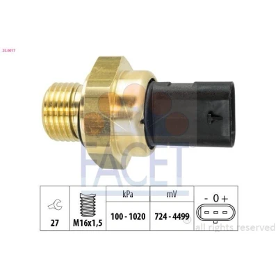 Imagem de FACET 25.0017 Sensor M16x1,5 FORD: FOCUS 3 Turnier