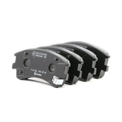 Imagem de BREMBO P 49 032 Jogo de pastilhas para travão disco com avisador sonoro desgaste sem acessórios MAZDA: 6 SW, Hatchback, Sedan