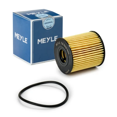Imagem de MEYLE 714 322 0011 Filtro de óleo ORIGINAL Quality com junta Cartucho filtrante PEUGEOT: 308 SW 2, 206 Hatchback, 208 I Hatchback