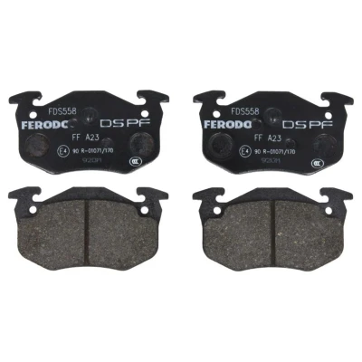 Imagem de FERODO RACING FDS558 Jogo de pastilhas para travão disco PEUGEOT: 106 II Hatchback, 206 Van, RENAULT: CLIO 2, 1