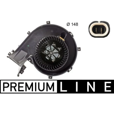 Imagem de MAHLE ORIGINAL AB 163 000P Ventilador do Habitáculo OPEL: Vectra C Sedan, CC, Caravan, SAAB: 9 3 Sedan