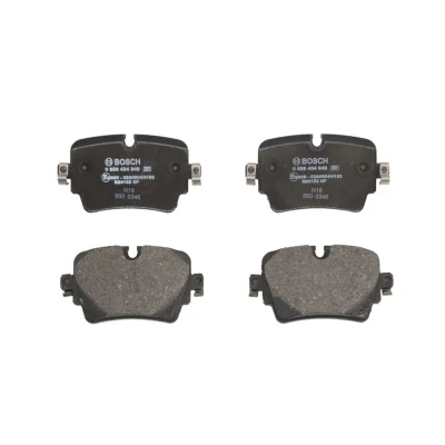 Imagem de BOSCH 0 986 494 949 Jogo de pastilhas para travão disco Baixo teor metálico com chapa anti ruído JAGUAR: F Type Coupe