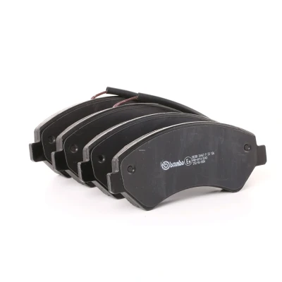 Imagem de BREMBO P 23 136 Jogo de pastilhas para travão disco incl. contacto aviso desgaste com parafusos pinça acessórios