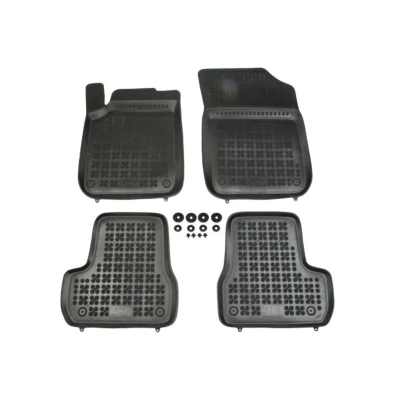 Imagem de REZAW PLAST 201213 Conjunto de tapete chão Borracha à frente e atrás 4 preto medida CITROËN: C3 II