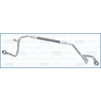 Imagem de AJUSA OP10260 Tubo de óleo, compressor AUDI: A3 Hatchback, TT Roadster, VOLKSWAGEN: Golf 4, Bora Sedan, SEAT: Ibiza 2, Toledo 2 Limousine