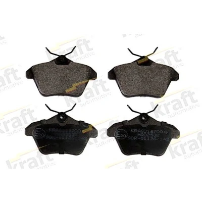 Imagem de KRAFT 6016700 Jogo de pastilhas para travão disco Eixo traseiro ALFA ROMEO: 156 Sportwagon, Sedan, 164, LANCIA: Lybra Carrinha