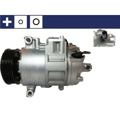 Imagem de MAHLE ORIGINAL ACP 914 000S Compressor 6SEU14C 12V PAG 46 R134a com retentor AUDI: A8 D3