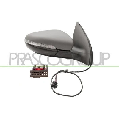 Imagem de Espelho retrovisor Prasco VG0387323 à direita com subcapa aquecível, dobrável electricamente VOLKSWAGEN: Golf 6, 6