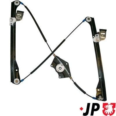 Imagem de Jp Group Elevador de vidro à frente, lado direito elétrico sem placa encosto motor 1188101880 VOLKSWAGEN: Passat B5 GP Sedan