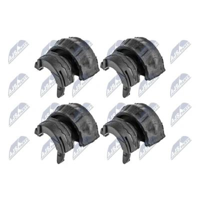 Imagem de NTY ZGS VW 001 Casquilho de apoio, barra estabilizadora Eixo traseiro, ambos os lados, interior, esquerda, à direita VOLKSWAGEN: Touareg I