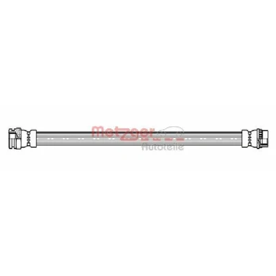 Imagem de METZGER 4111143 Mangueira de Travão 210 F10 x 1 PEUGEOT: 307 SW, 308 I Hatchback, Carrinha, CITROËN: C4 Hatchback