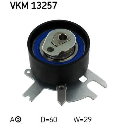 Imagem de SKF VKM 13257 Rolo tensor, correia dentada PEUGEOT: 407 Coupe, 307 Carrinha, FORD: Focus 2 Kombi