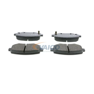 Imagem de VAICO V24 0781 Jogo de pastilhas para travão disco Q+, original equipment manufacturer quality Eixo traseiro com avisador sonoro desgaste