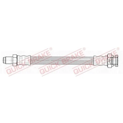 Imagem de QUICK BRAKE 37.029 Mangueira de Travão 142mm M10x1 com rosca interior, exterior FIAT: Punto Evo Hatchback, Grande Hatchback