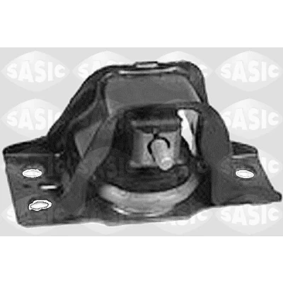 Imagem de SASIC 4001829 Suporte, suspensão do motor Rolamento de borracha e metal à direita, em cima RENAULT: CLIO 3