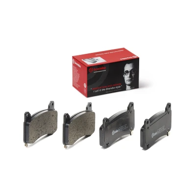 Imagem de BREMBO P 09 029 Jogo de pastilhas para travão disco com avisador sonoro desgaste sem acessórios TESLA: Model 3, Y